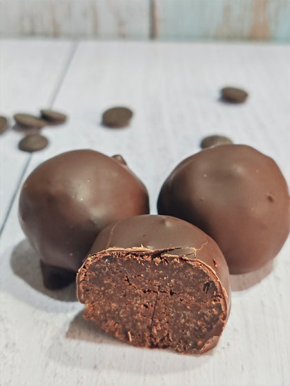 Trufas de brownie