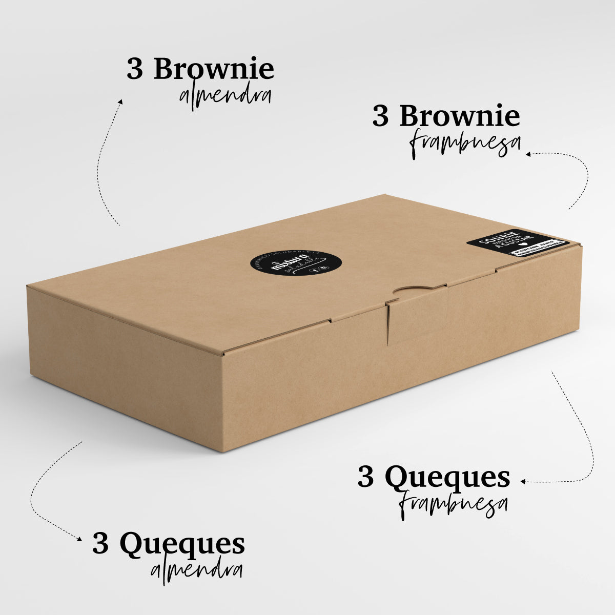 Caja Especial Mix Brownies/Queques